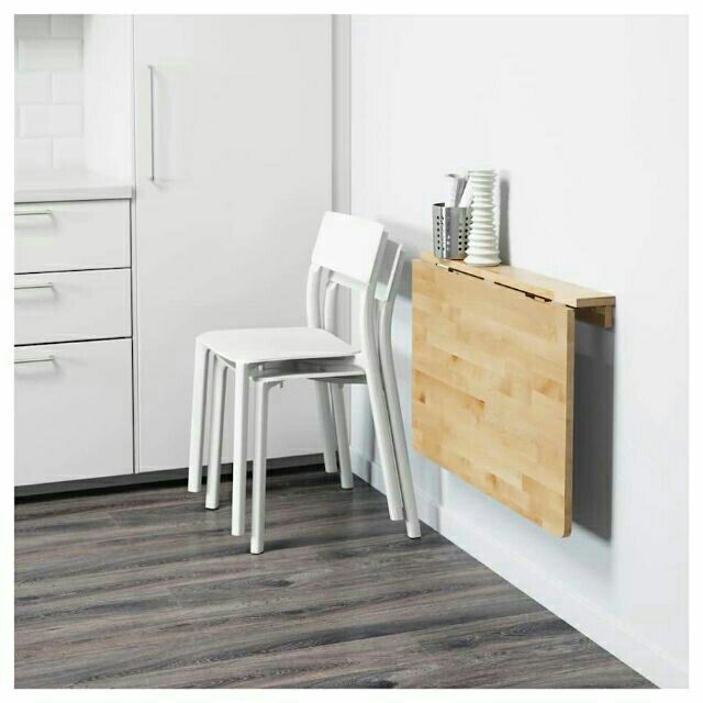 Ikea NORBO Fordable Table Meja Lipat Shopee Malaysia