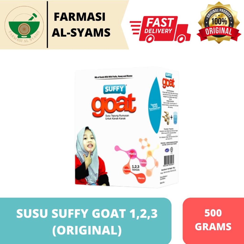 Suffy 1,2,3 500gm (Susu Kambing Asli) | Shopee Malaysia