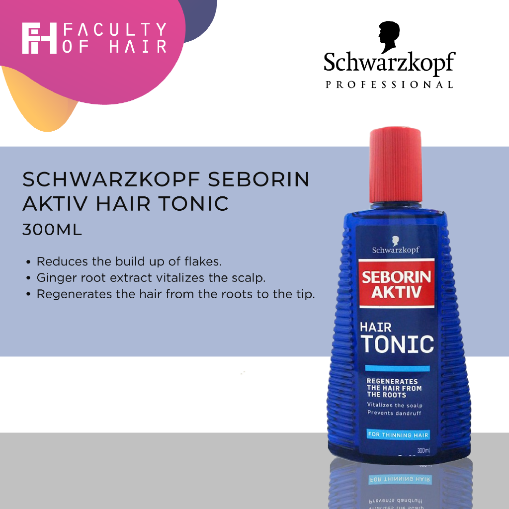 Schwarzkopf Seborin Aktiv Hair Tonic (300ml) | Shopee Malaysia