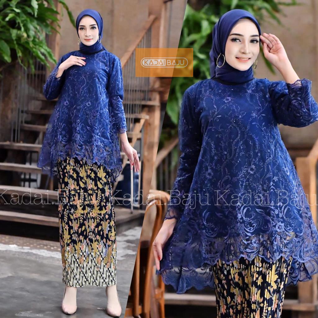 Rinjani tulle Blouse kebaya Tunic | Modern Kebaya | Beautiful And ...