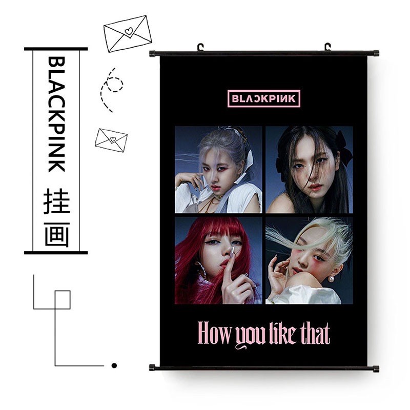 Blackpink Kpop How You Like That Hanging Poster | Shopee Malaysia