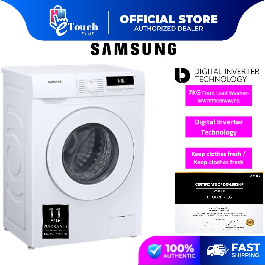 samsung washing machine ww70t3020ww fq