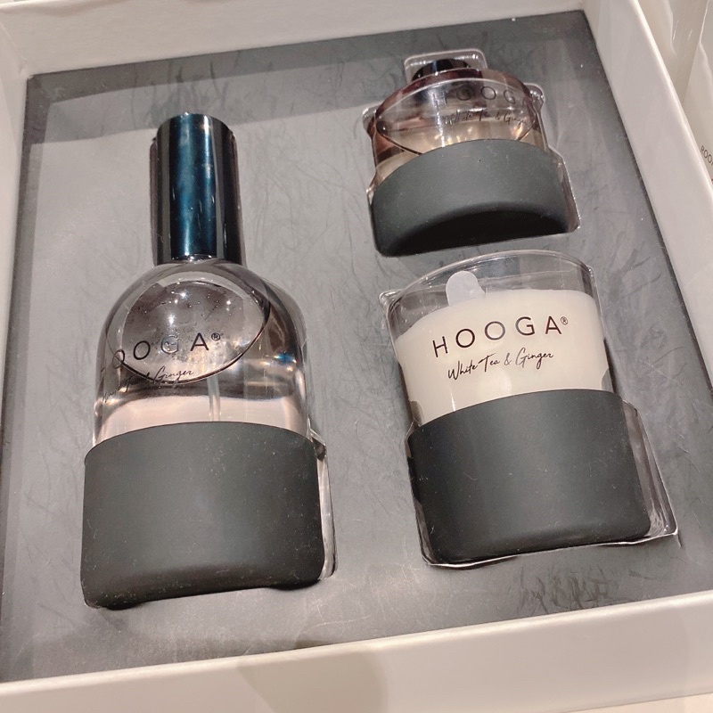 Hooga Aroma Gift Set Kenya Yuzu, Cucumber Green Tea Room Spray Diffuser