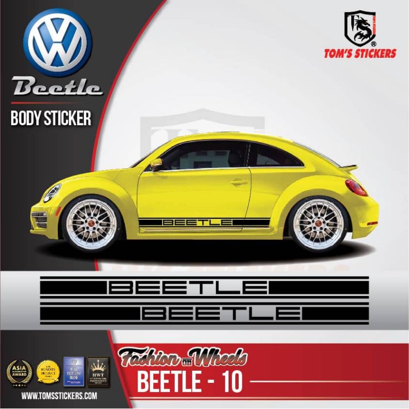 💥💥Car Body Stickers Set BEETLE - 10 VOLKSWAGEN | Shopee Malaysia