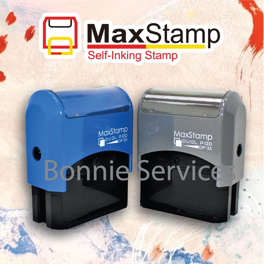 Rubber Stamp Selfink Max DP-35 With Custome Rubber (SAME DAY SHIP ...