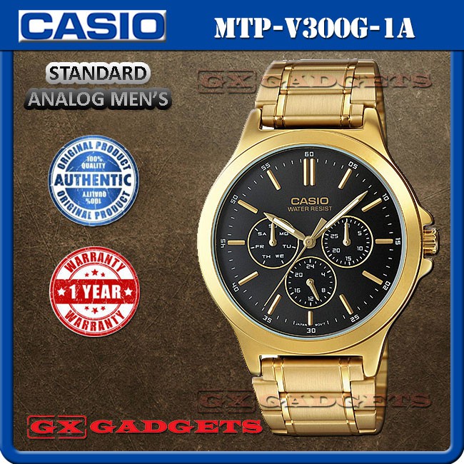 Casio mtp best sale v300 gold