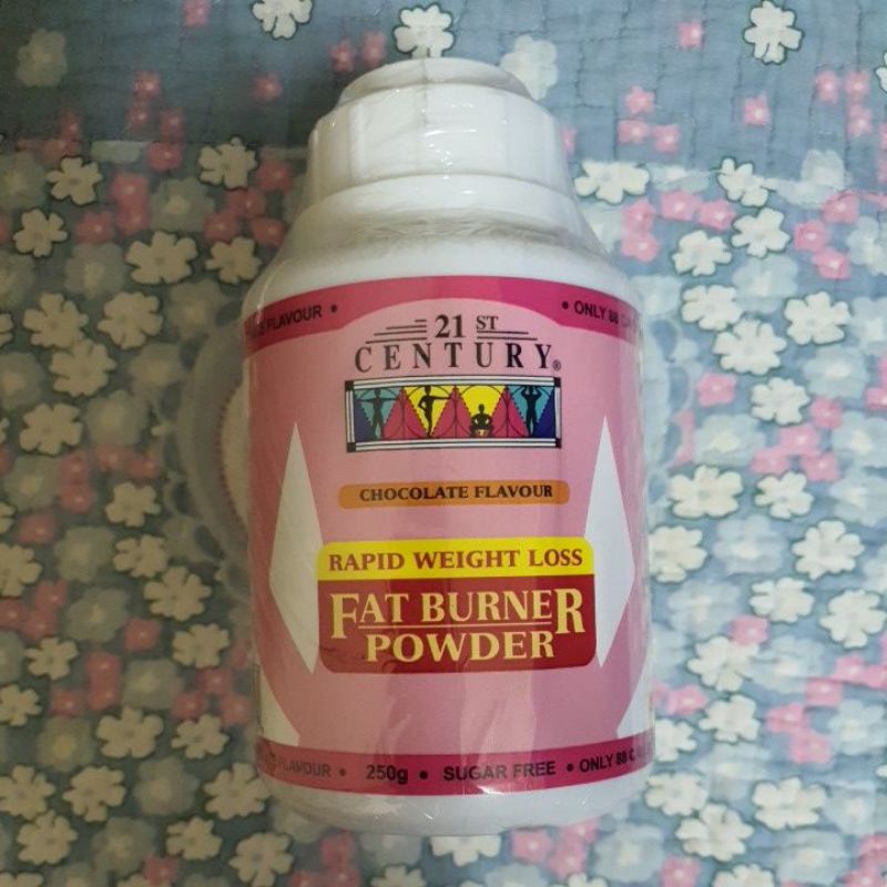 21st Century Fat Burner Powder 250g (Chocolate Flavour)(Expiry Date02/