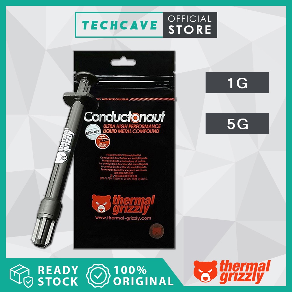 (Ready stock) Thermal Grizzly Conductonaut Liquid Metal Thermal Paste