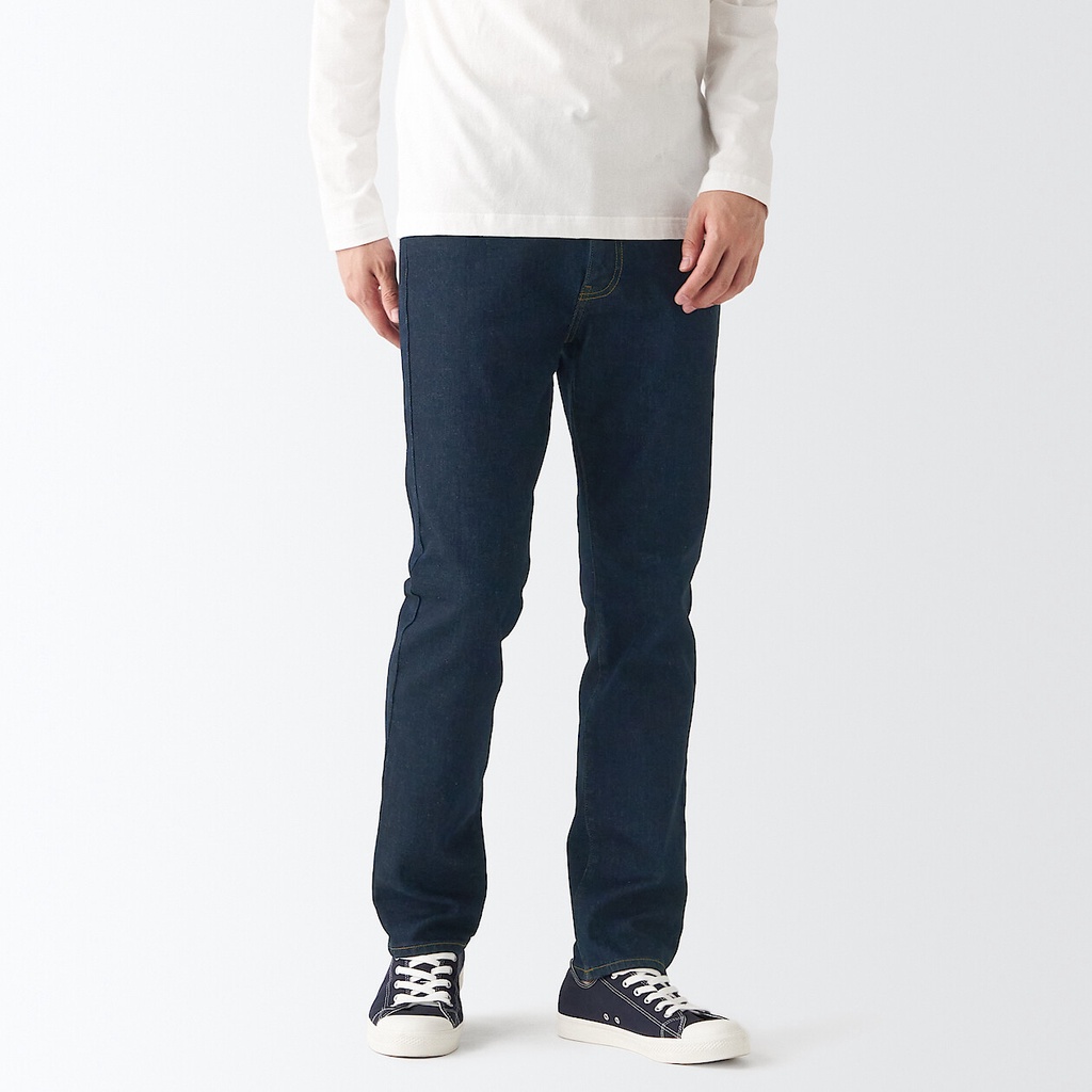 Muji Men's Stretch Denim Slim Pants Inseam (76cm) | Shopee Malaysia