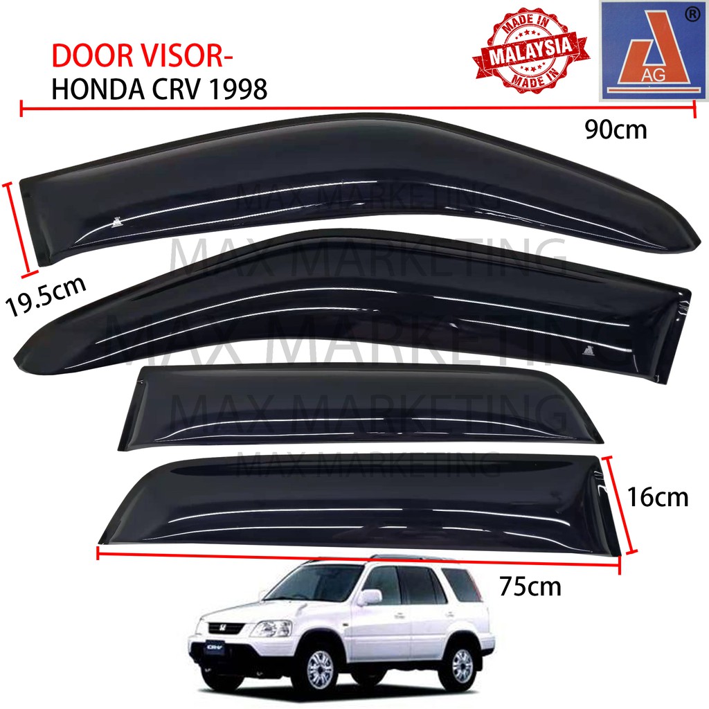 Honda CRV CRV RD1RD3 (1st Gen) 19972001 AG Door Visor Air Press Wind