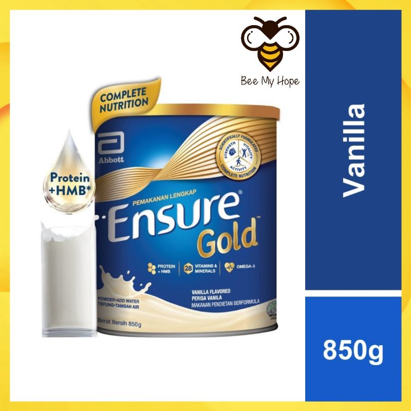 Ensure Gold Vanilla 850g | Shopee Malaysia