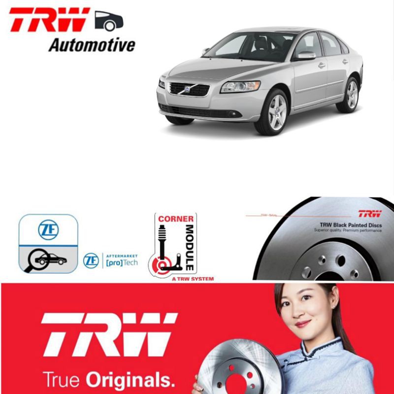 TRW Disc Brake Rotor Rear DF2784 Proton Waja Volvo S40 (260mm) Shopee Malaysia