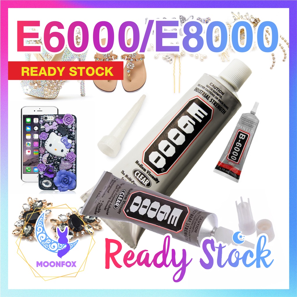 E6000 Vs E8000 Glue  