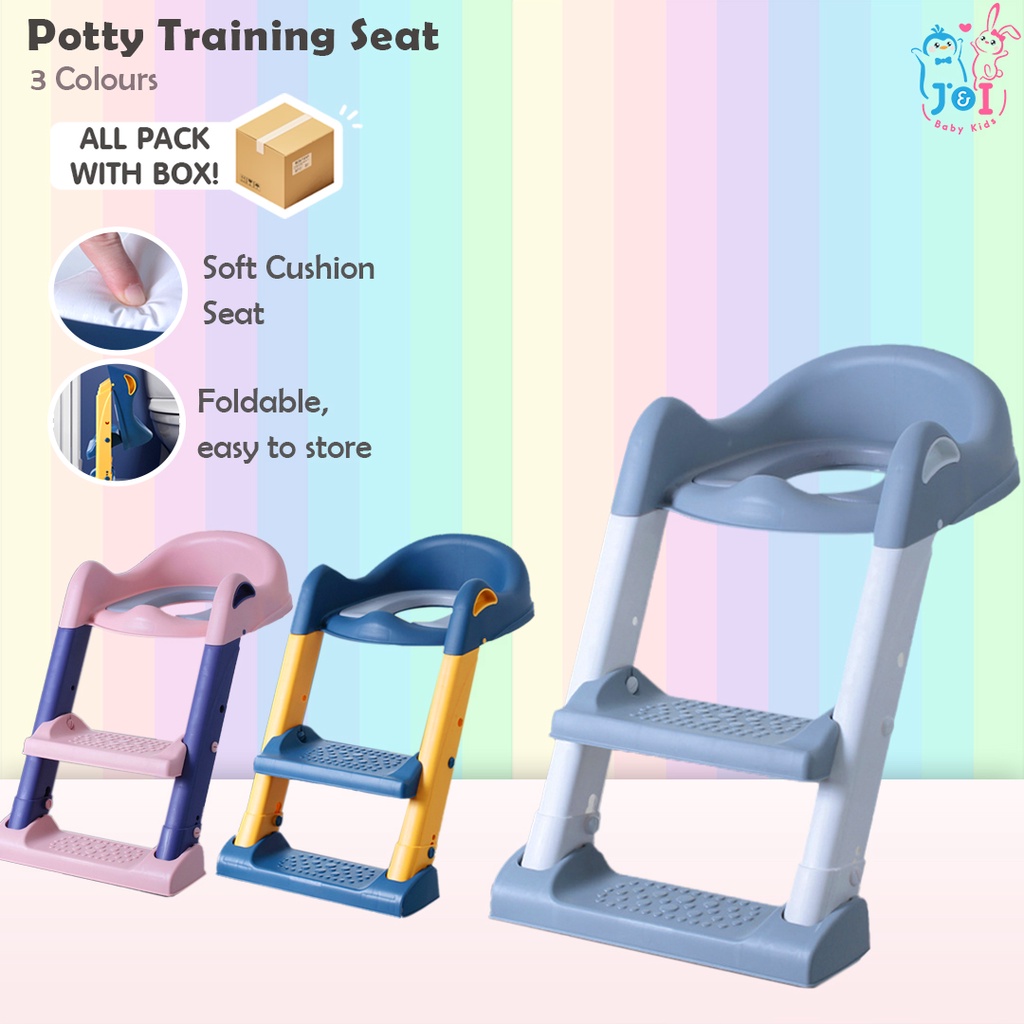 Kids Foldable Toilet Training Seat Potty Training Seat With Anti-Slip ...