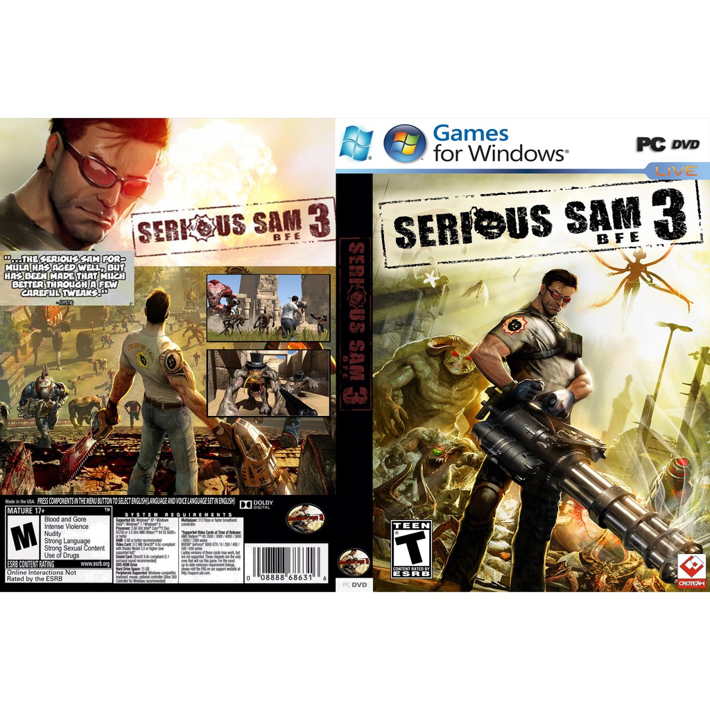 Serious Sam 3: BFE PC GAME [Offline INSTALLATION] | Shopee Malaysia