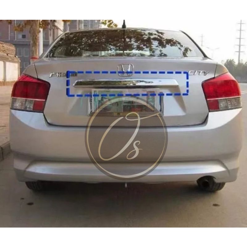 Honda City tmo 2009 -2013 REAR BONNET BOOT BONET GARNISH CHROME Rear ...