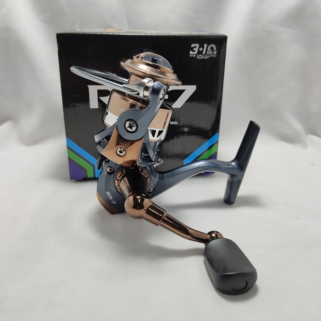 IKANO RX 7 1000A 2000A 3000A SPINNING REEL MADE IN KOREA (RANDOM COLOR