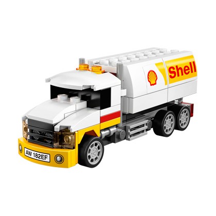 Lego Shell Tanker Polybag Set 40196 Shopee Malaysia