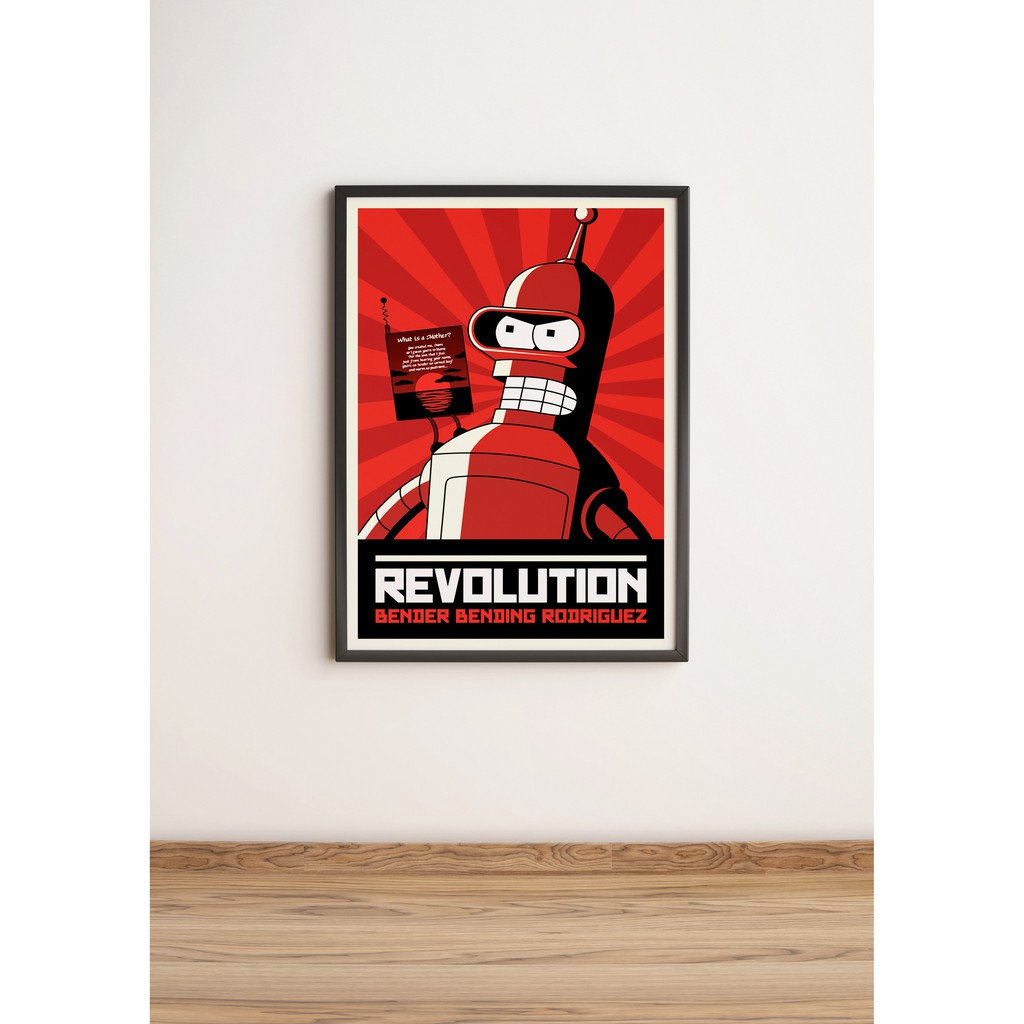 💥READY STOCK💥Futurama Tv Show 1999 Bender Revolution Tv Anime Movie ...