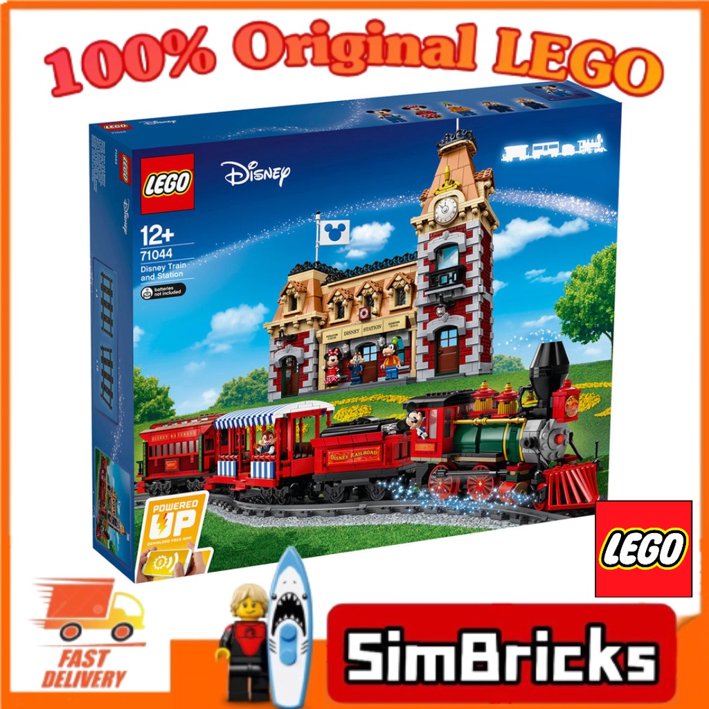 SimBricks Dented Box LEGO 71044 Disney Train And Station Shopee Malaysia