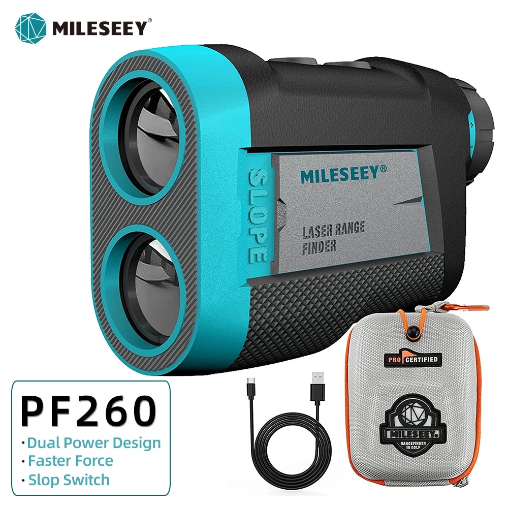 Mileseey PF260 600m rechargeable Golf rangefinder telescope