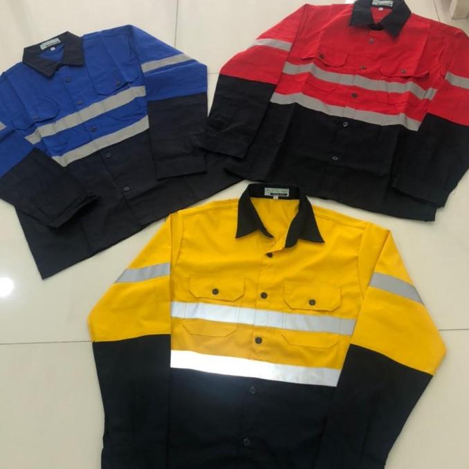 Combination Project Safety Work Clothes / Long Mine Work Uniforms ...