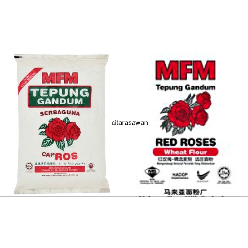 TEPUNG GANDUM CAP ROSE 850G | Shopee Malaysia