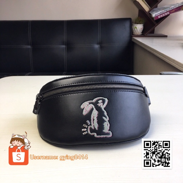 Coach bunny belt bag sale