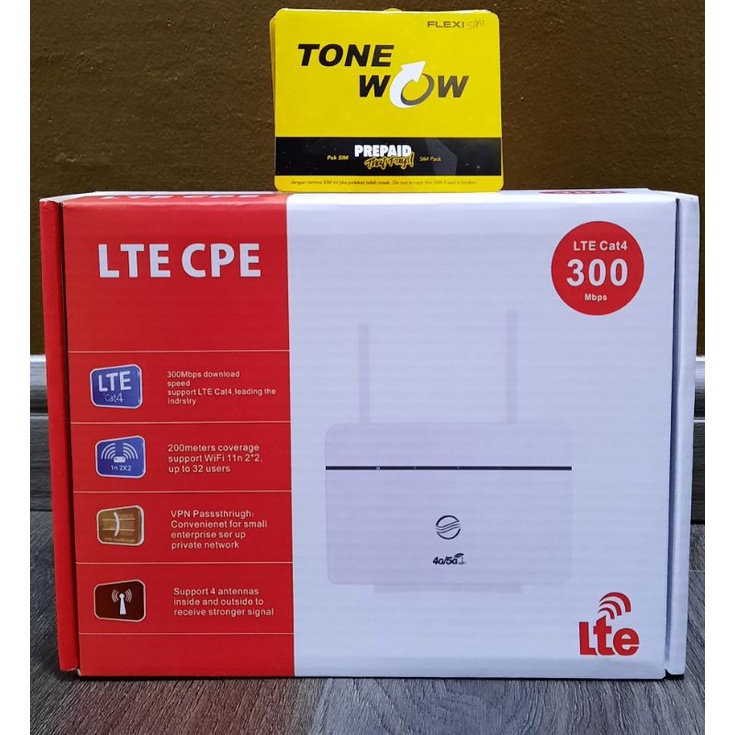 Router + Simkad Tone Wow | Shopee Malaysia