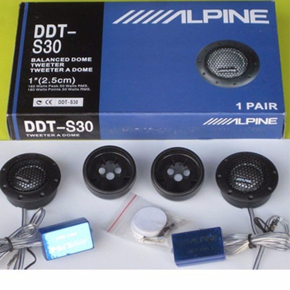 DDT-S30 ALPINE Car Audio Tweeter Alpine Tweeter | Shopee Malaysia