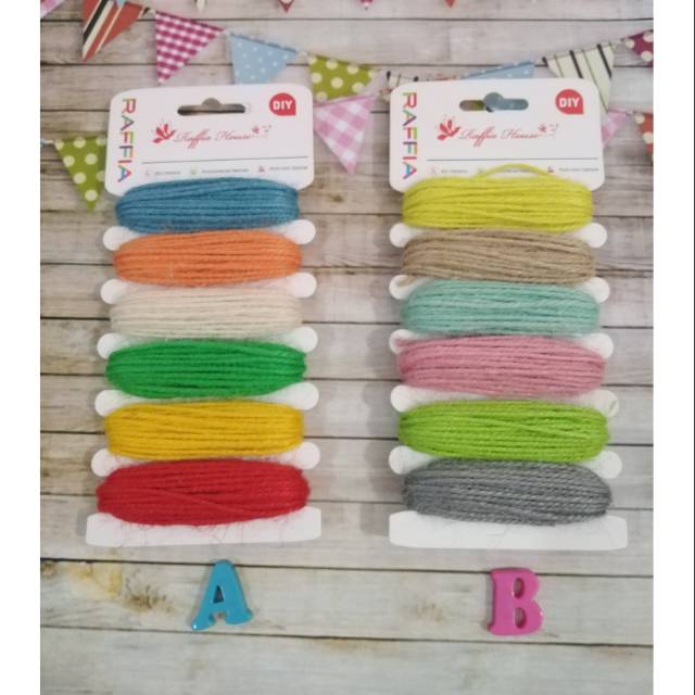 Jute rope / colored hemp rope / hemp rope / jute burlap | Shopee Malaysia