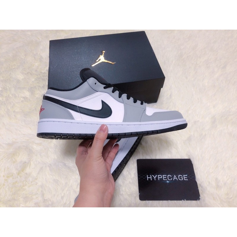 AIR JORDAN 1 LOW LIGHT SMOKE GREY