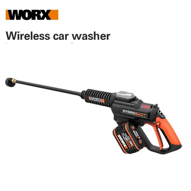 Worx cordless hydroshot portable online watering & power cleaner