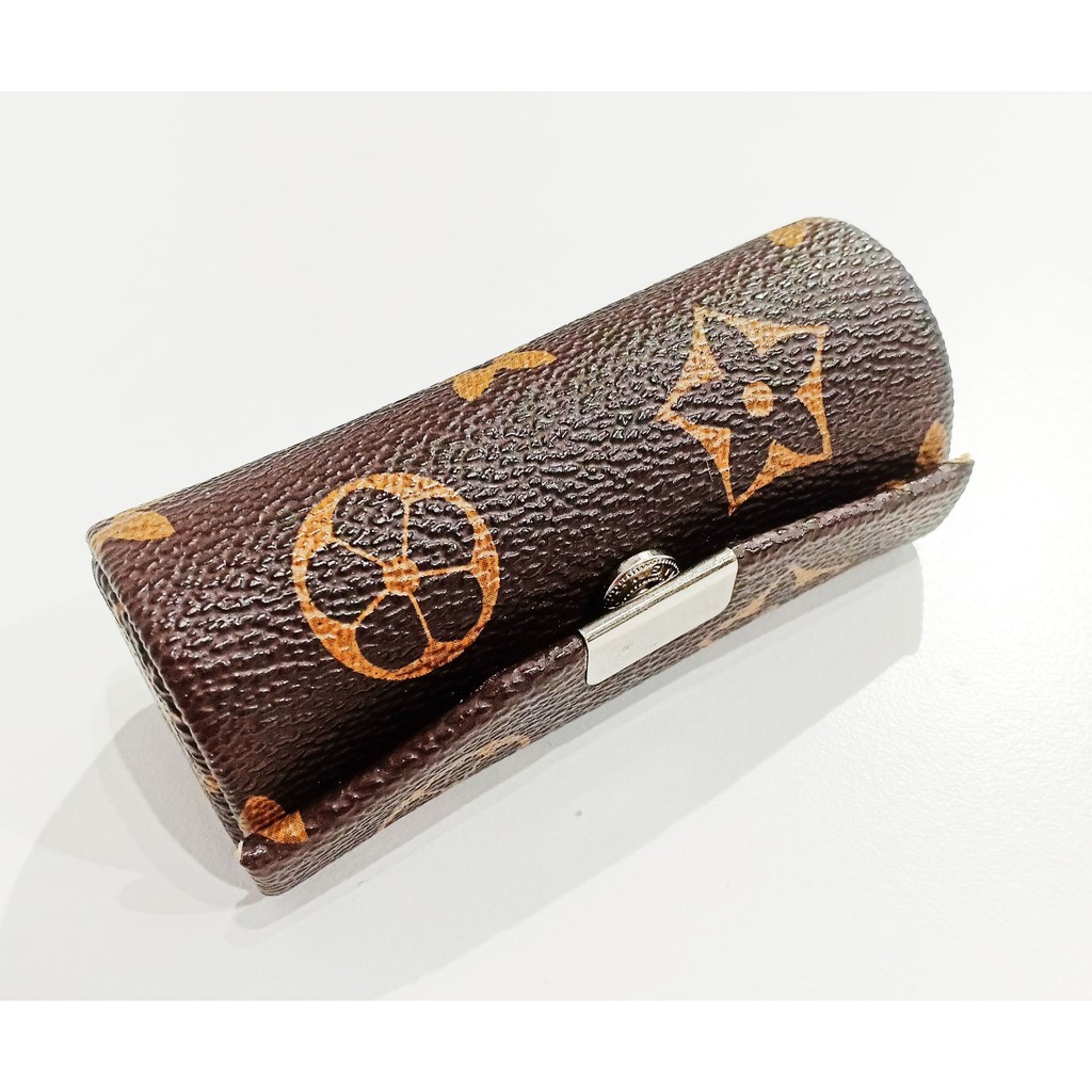 Lipstick Case With Mirror Pac /Premium Leather Lipstick Casing