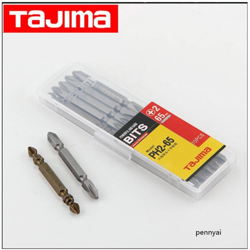 TAJIMA Precision Cross Double Bit Bit / Magnetic Screw Bit | Shopee ...