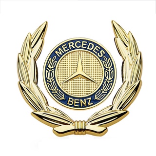 Car Trunk Metal Decorative Sticker Auto Body Cover Scratches Emblem Badge  Decal for Mercedes Benz W210 W203 W204 W202 W176 C200L C260L