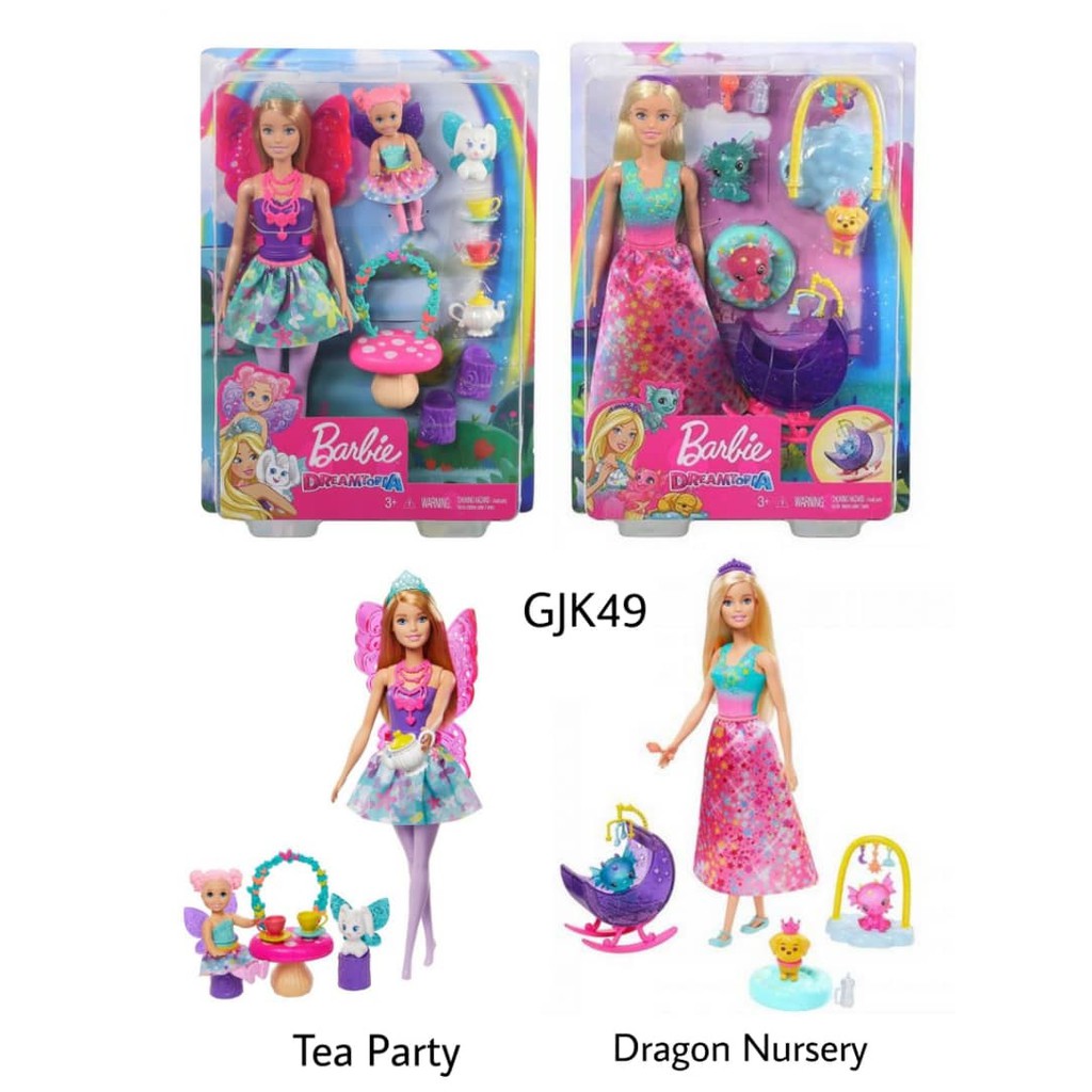 GJK49 Barbie Dreamtopia Dragon Nursery Playset