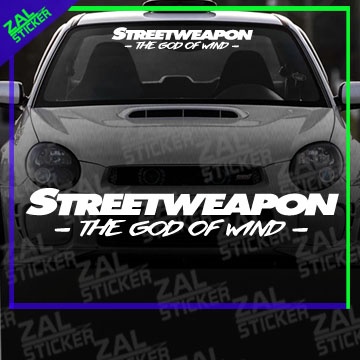 * CAR STICKER STREET WEAPON JDM MYVI AXIA ALZA BEZZA SAGA HONDA PERSONA ...