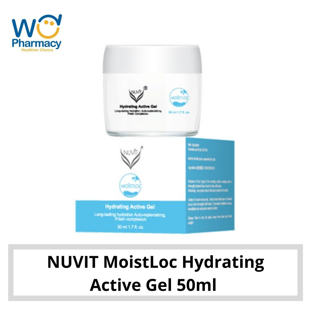 Nuvit MoistLoc Hydrating Active Gel 50ml | Shopee Malaysia
