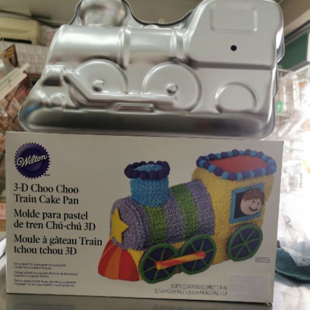 Wilton Cake Pan Set 3D Choo Choo Train Mould Shopee Malaysia