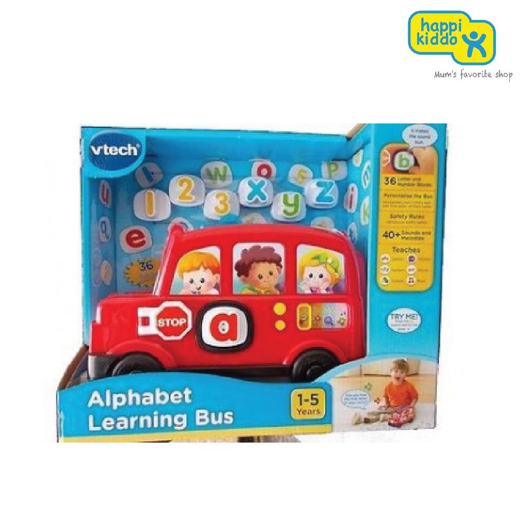 VTech Count & Learn Alphabet Bus Shopee Malaysia