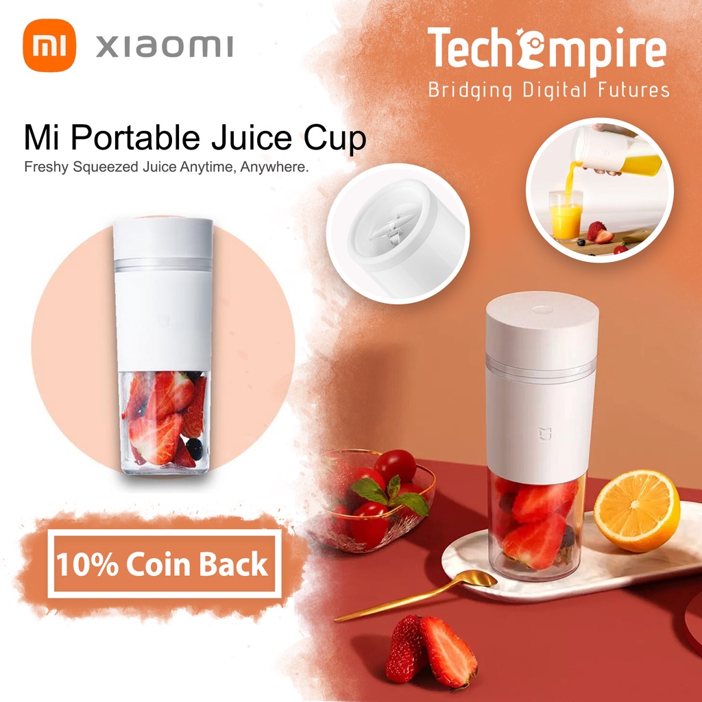 Xiaomi 300ML Rechargeable Portable Juicer Cup MJZZB01PL Fruit Juicing