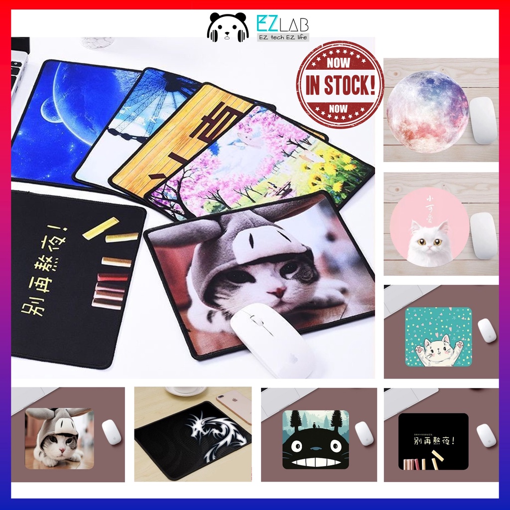 Cute Mousepad Braided Laptop Computer Mousepad Graphical Anti-slip ...