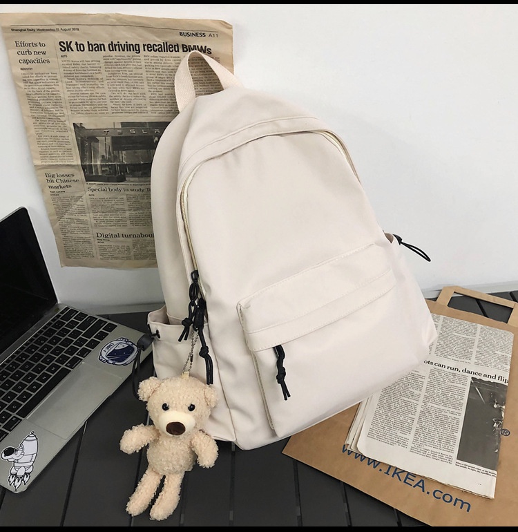 Korean Design Style Shoulder Backpack School Bag 0064 | Shopee Malaysia