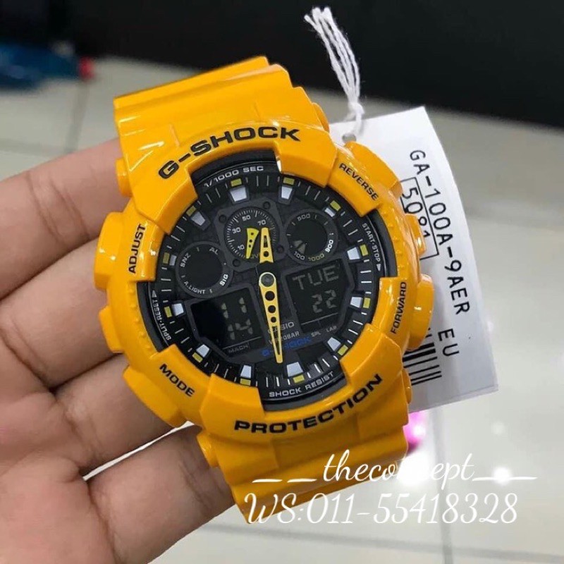 G shock ga online 100 bumblebee