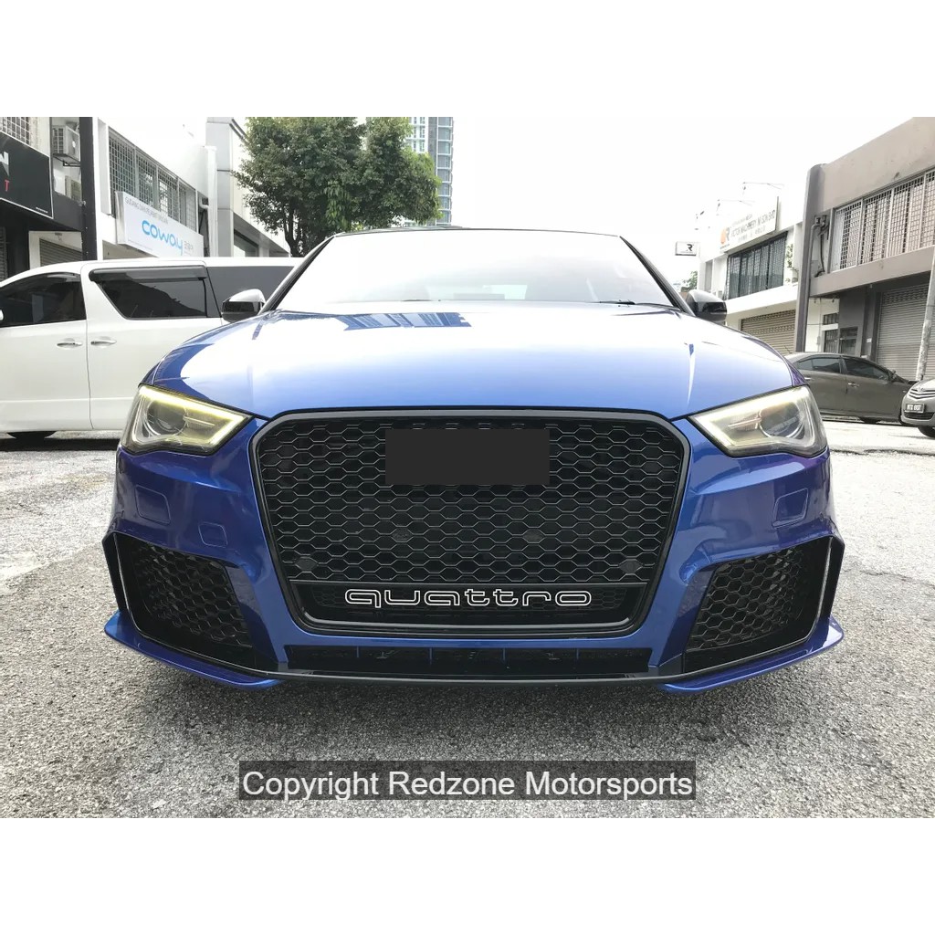 Audi RS3 Front bumper Quattro | Shopee Malaysia