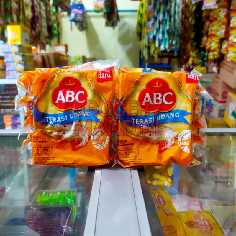 Abc Terasi Shrimp Pack / Wrap 4.5 Grams (1 Pack / Pack x 20 Pcs x 4.5
