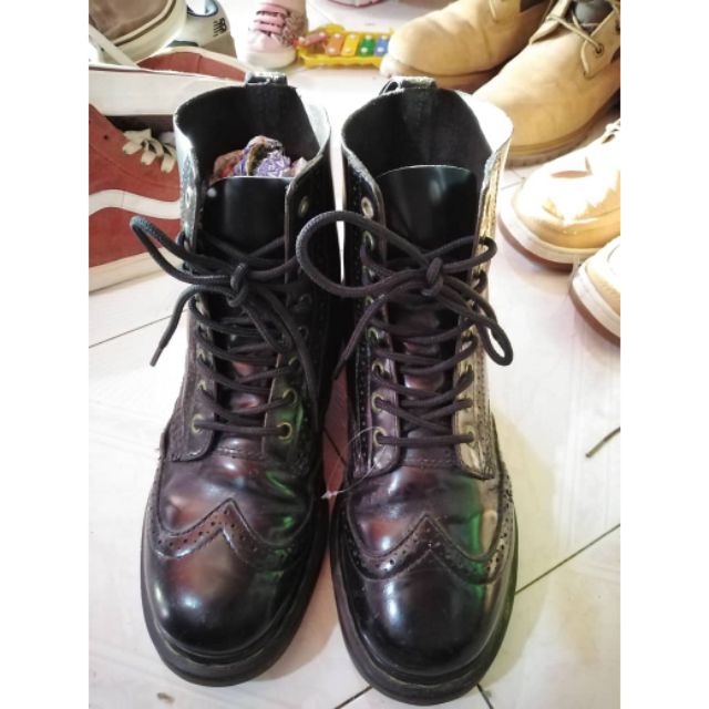 Dr martens high on sale cut