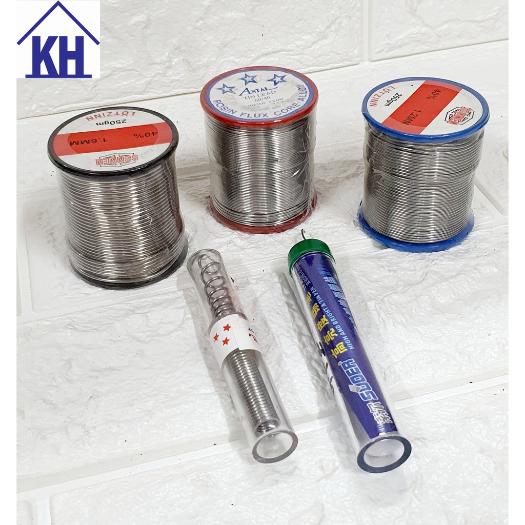 Timah Pateri Solder Wire Lead Tin Lead Soldering WIre 0.8mm /1.0mm / 1 ...