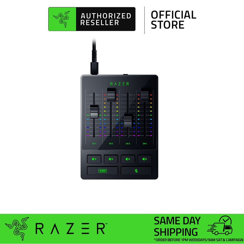 Razer Audio Mixer Allinone Digital Mixer for Broadcasting and